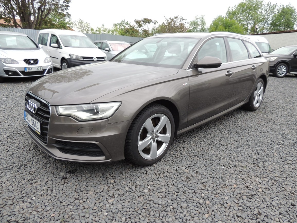 Audi A6 3.0TDI,180KW,12/2014,S-line,4x4,ČR,1maj.-21%DPH