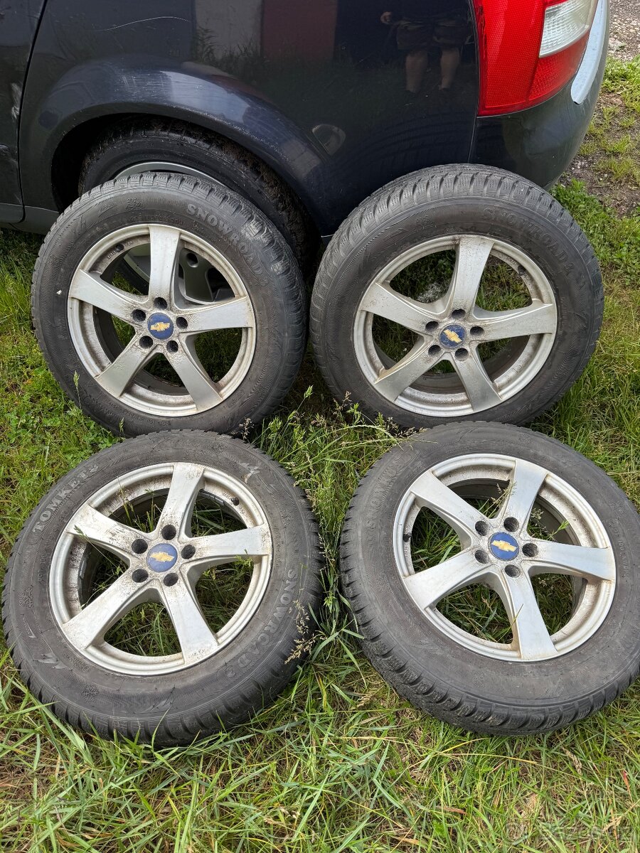 Prodám alu sadu kol Cruze