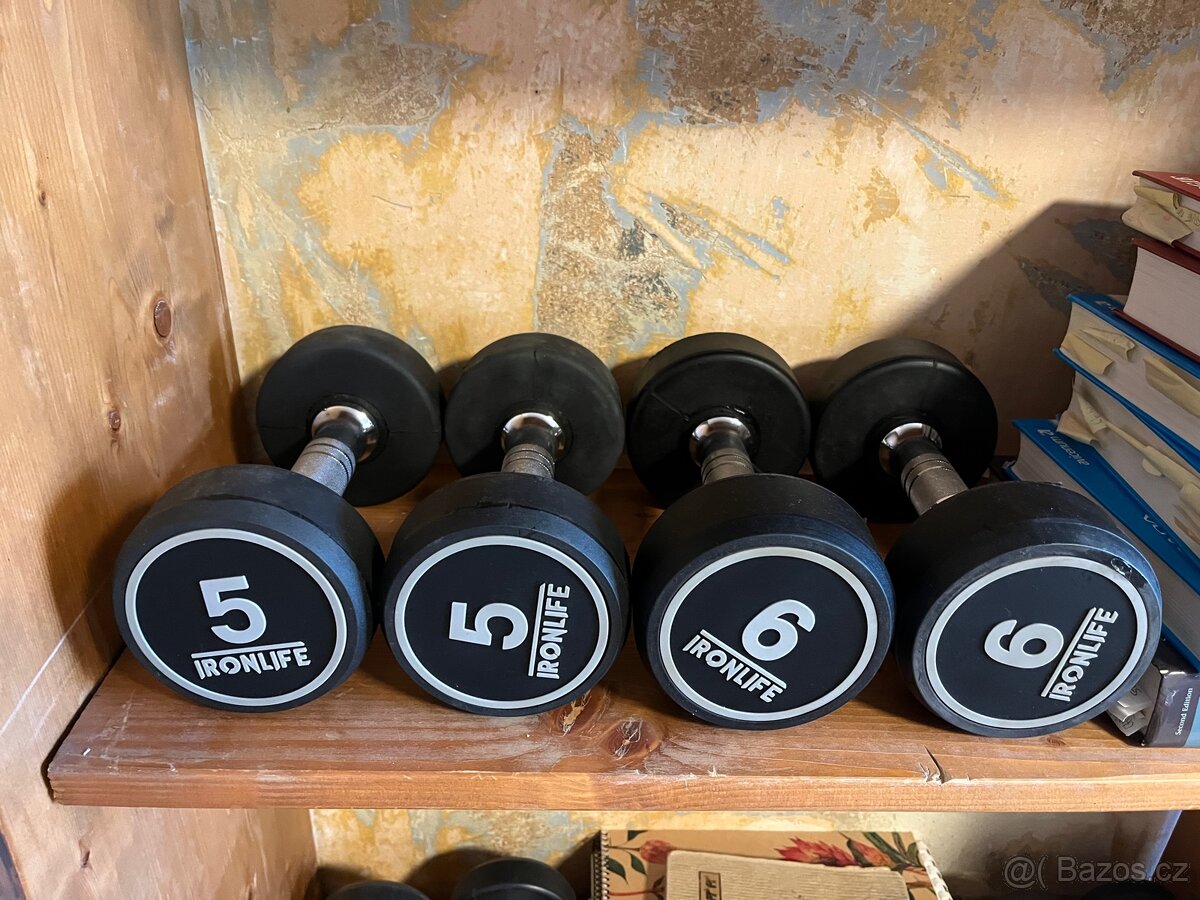 Sada jednoručních činek 1 - 10kg