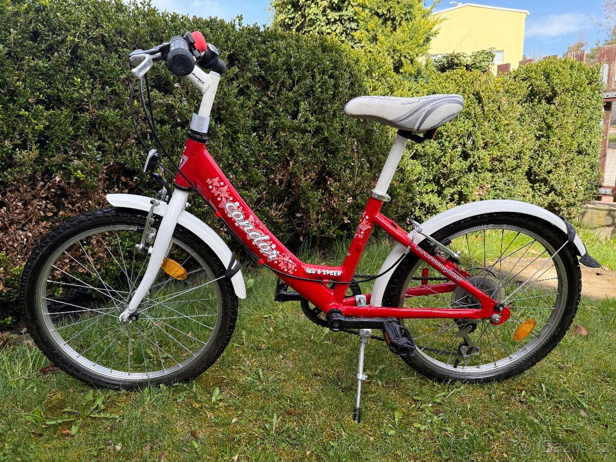 Detske kolo 20” hlinikovy ram