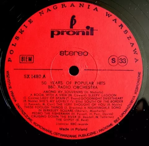 The BBC Presents 50 Years Of Popular Hits