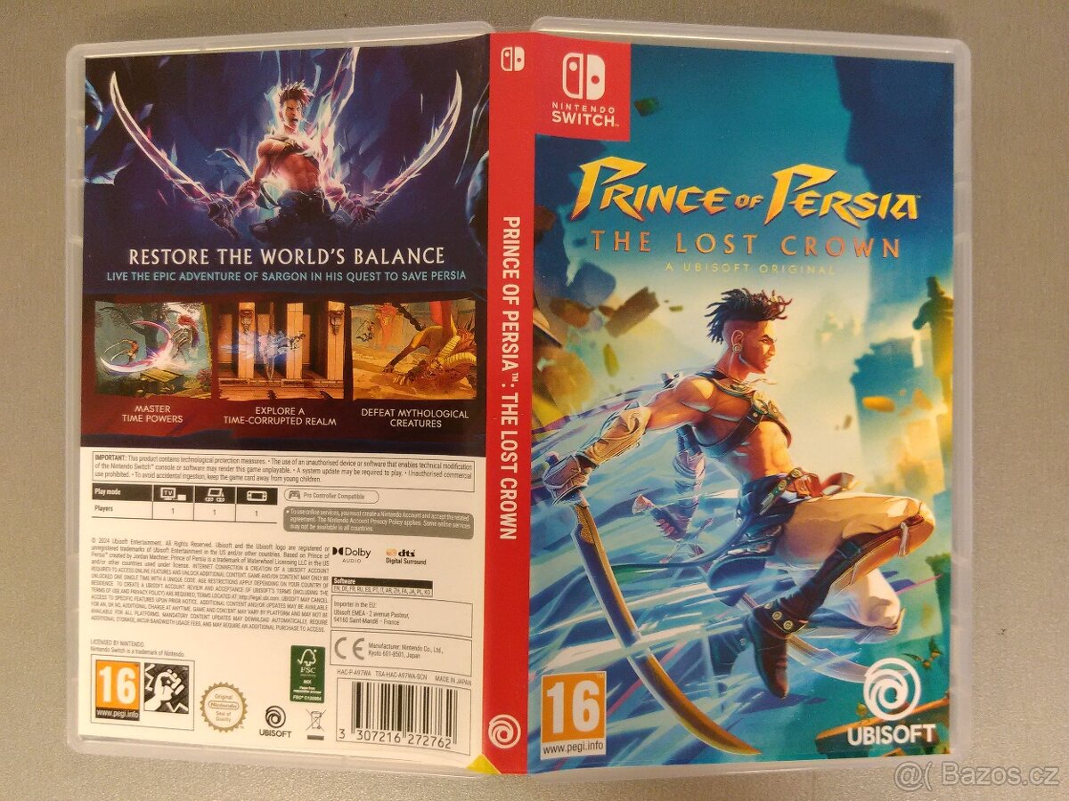 Prince of Persia The Lost Crown pro Nintendo Switch