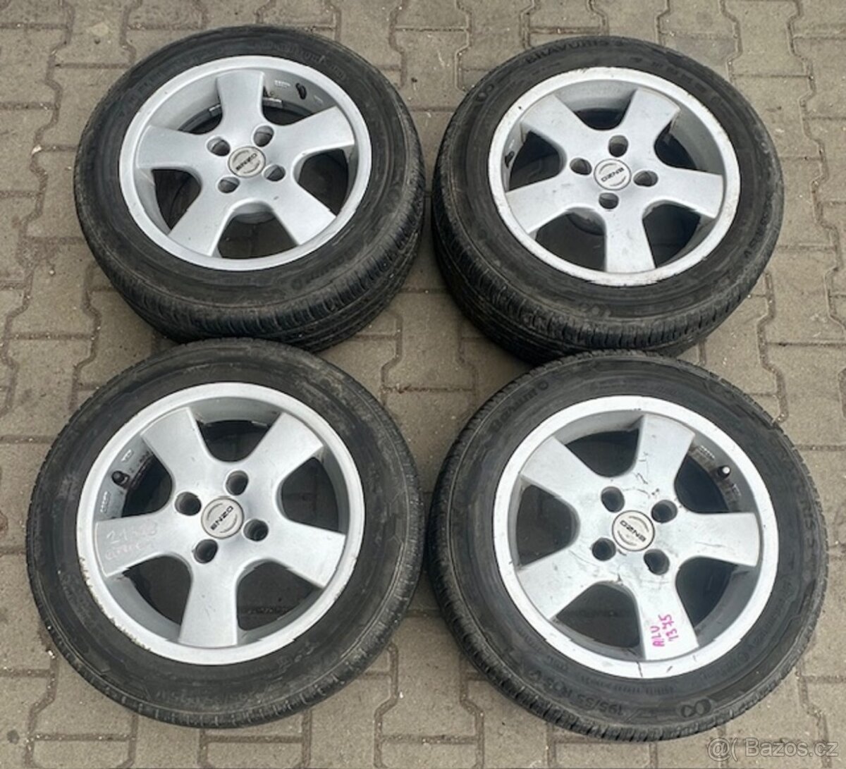Prodám ALU kola Citroen č. 1375
