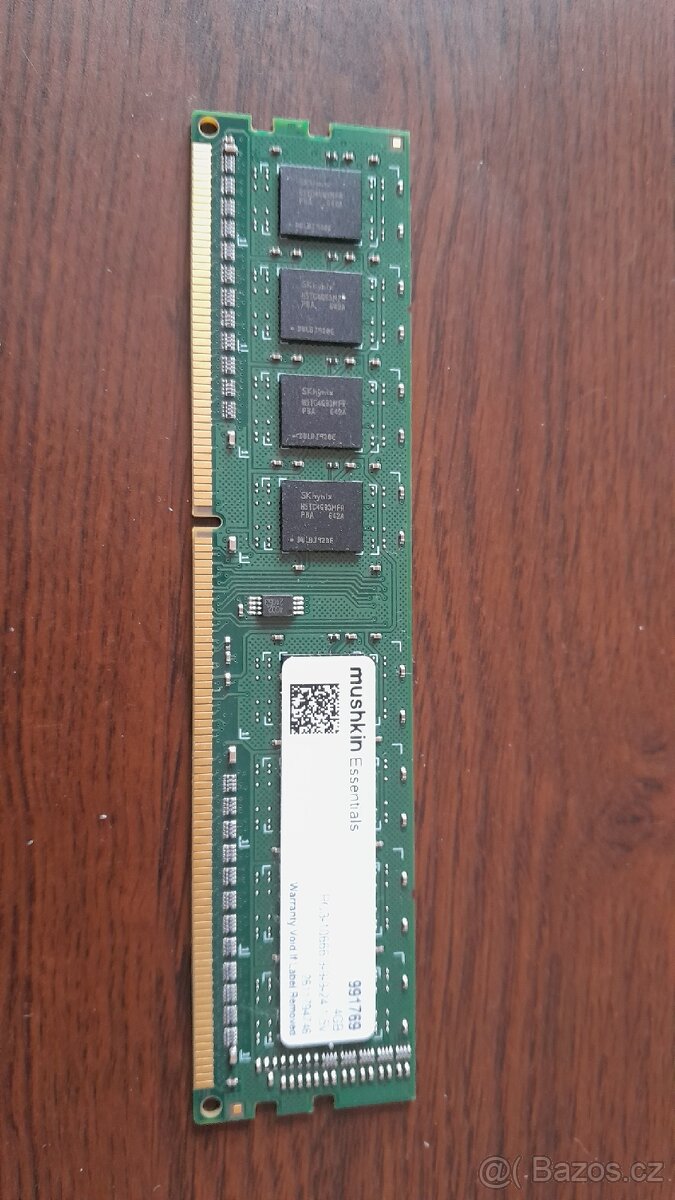 Paměť DIMM DDR3 4GB