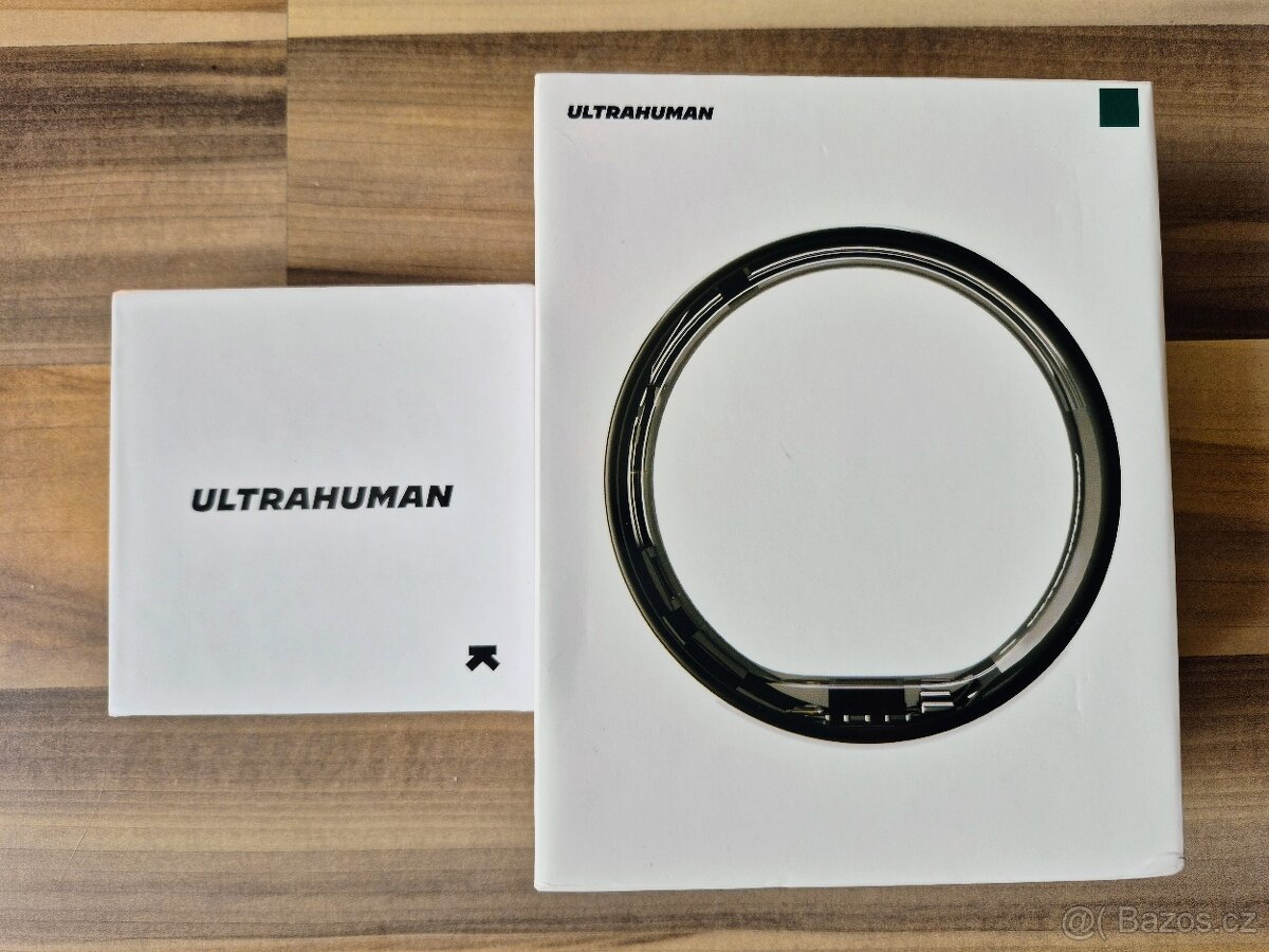 Ultrahuman ring Raw Titanium velikost 9.