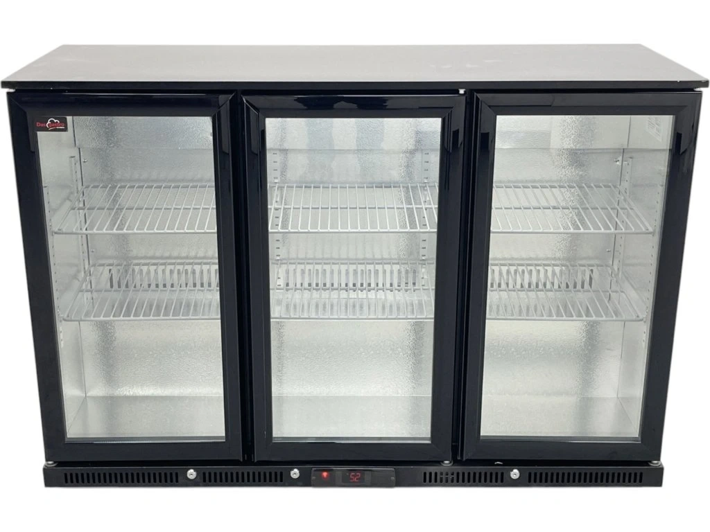 Podbarová lednice 1350 x 540 x 900 mm - s otevíracími dveřmi