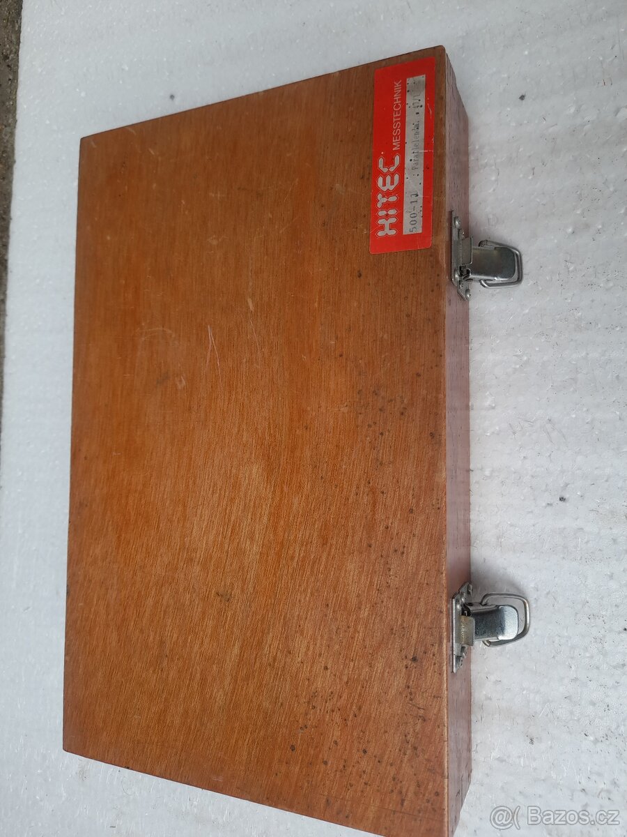 paralelní koncové měrky HITEC MESSTECHNIK 580-03 a 500-11