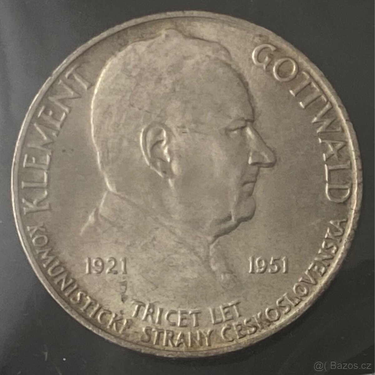 Čsr- mince 100 Kčs 1951 -Gottwald