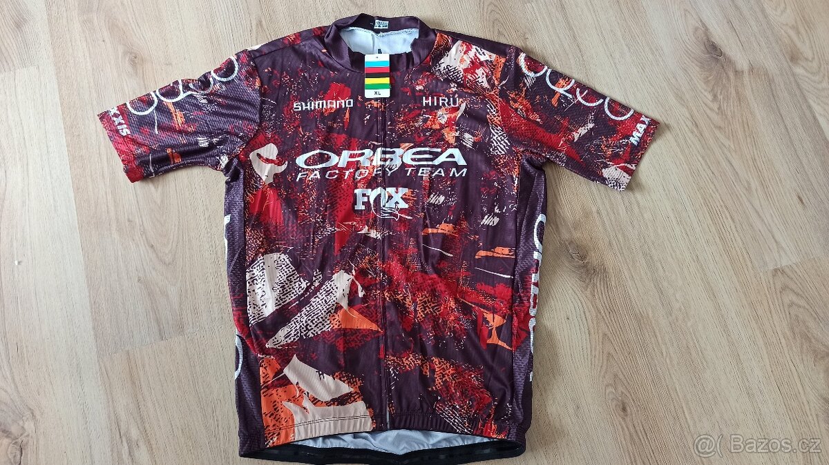 Cyklistický dres Orbea factory team