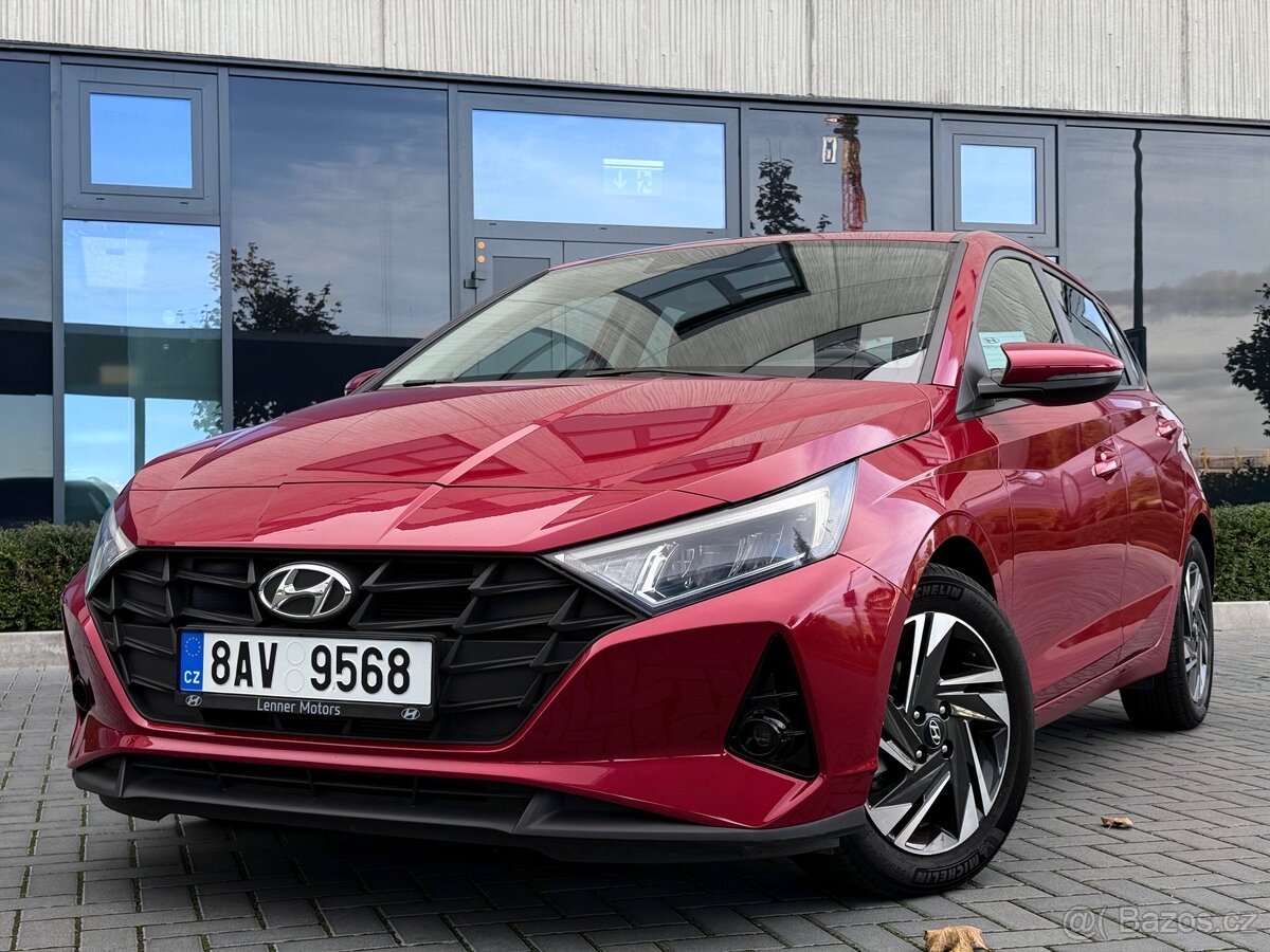 Hyundai i20 / 1.2i 61 kw / 2021 / záruka