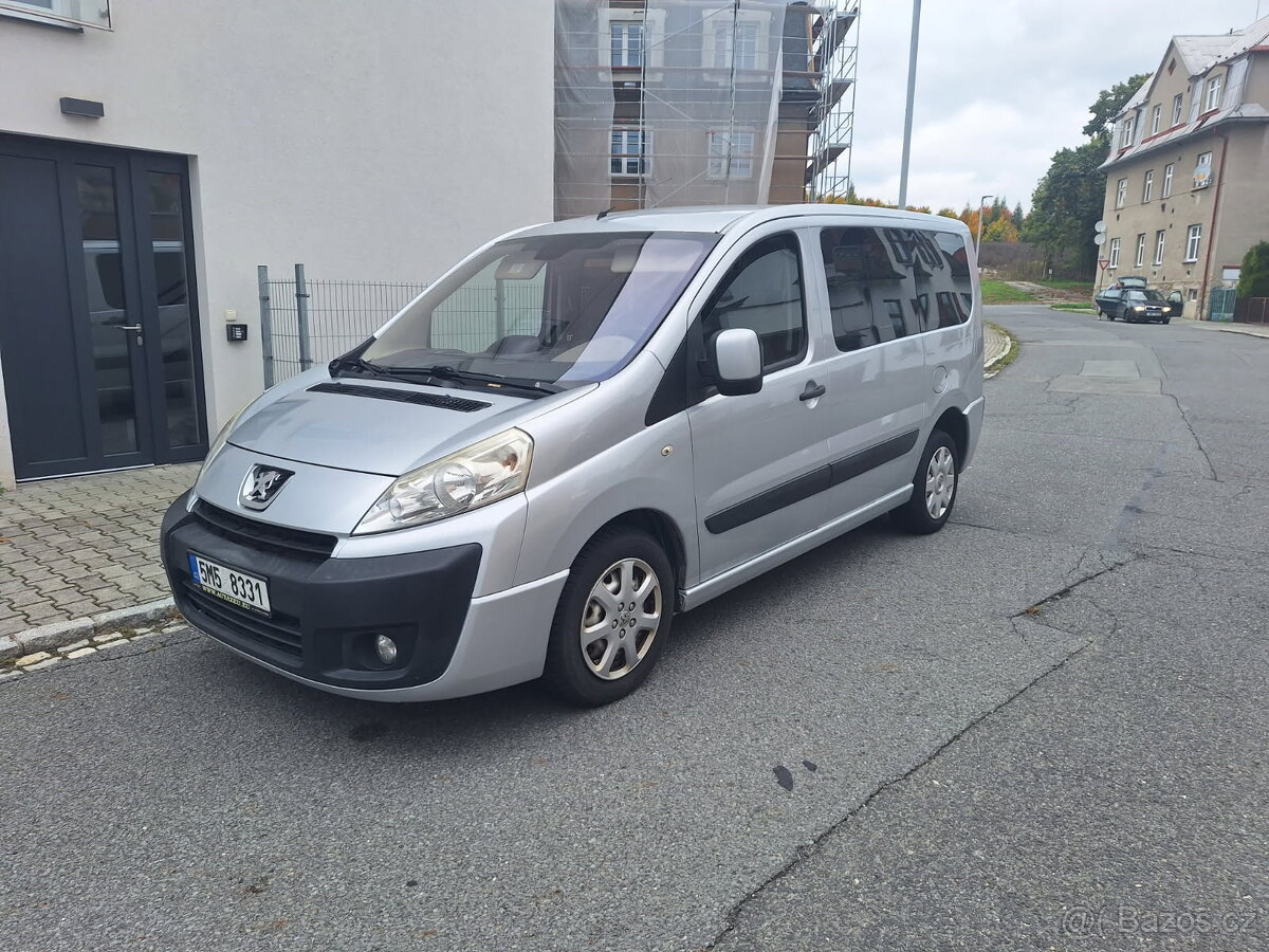 Peugeot expert tepee 2.0hdi 100kw rok 2007 9míst