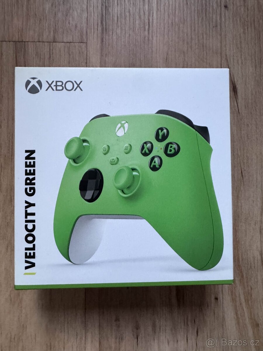 Xbox Wireless Controller Velocity Green – nový, nerozbalený
