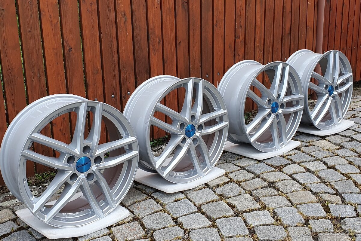 NOVÉ,NEPOUŽITÉ ALU 7J x 17 ET40 a ALU 7J x 17 ET45 2.750Kč