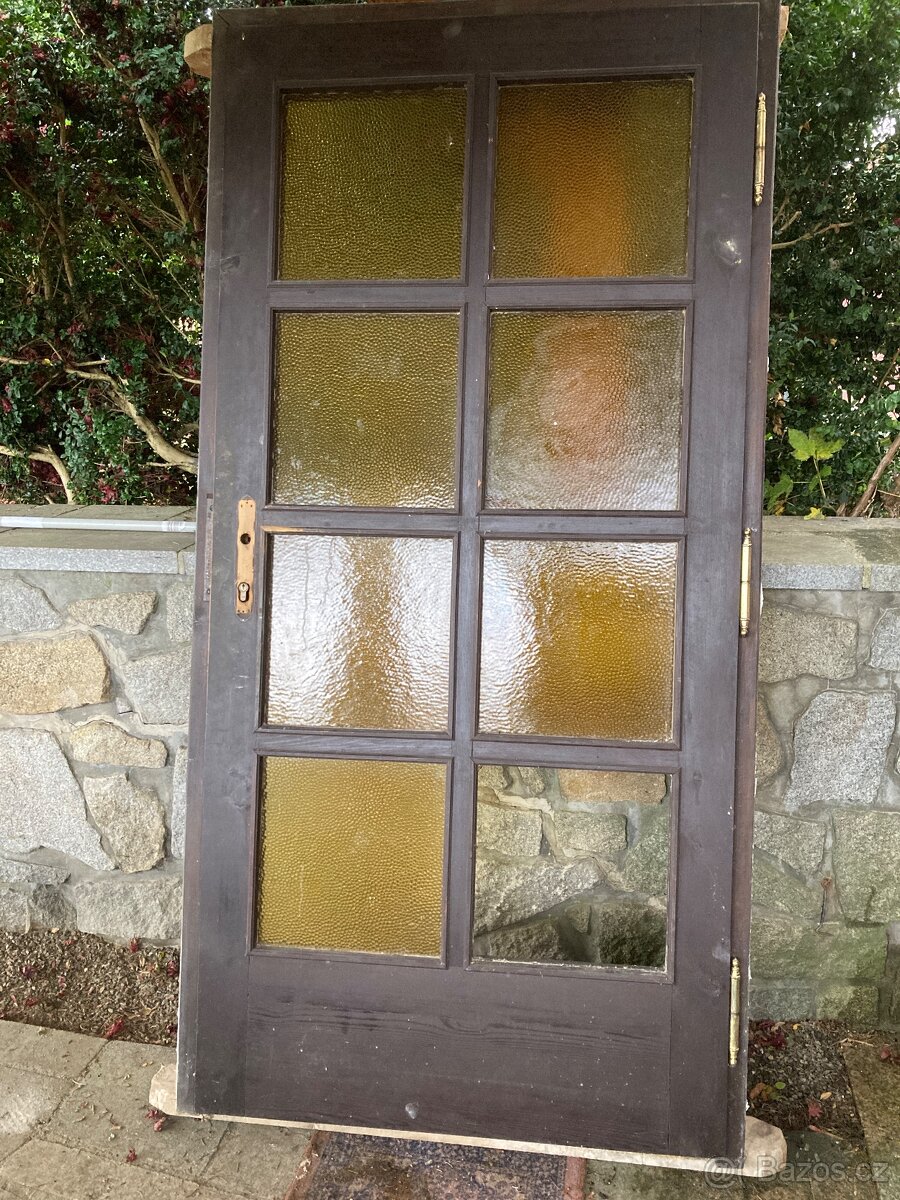 Vchodové dveře, masiv 95 x 200