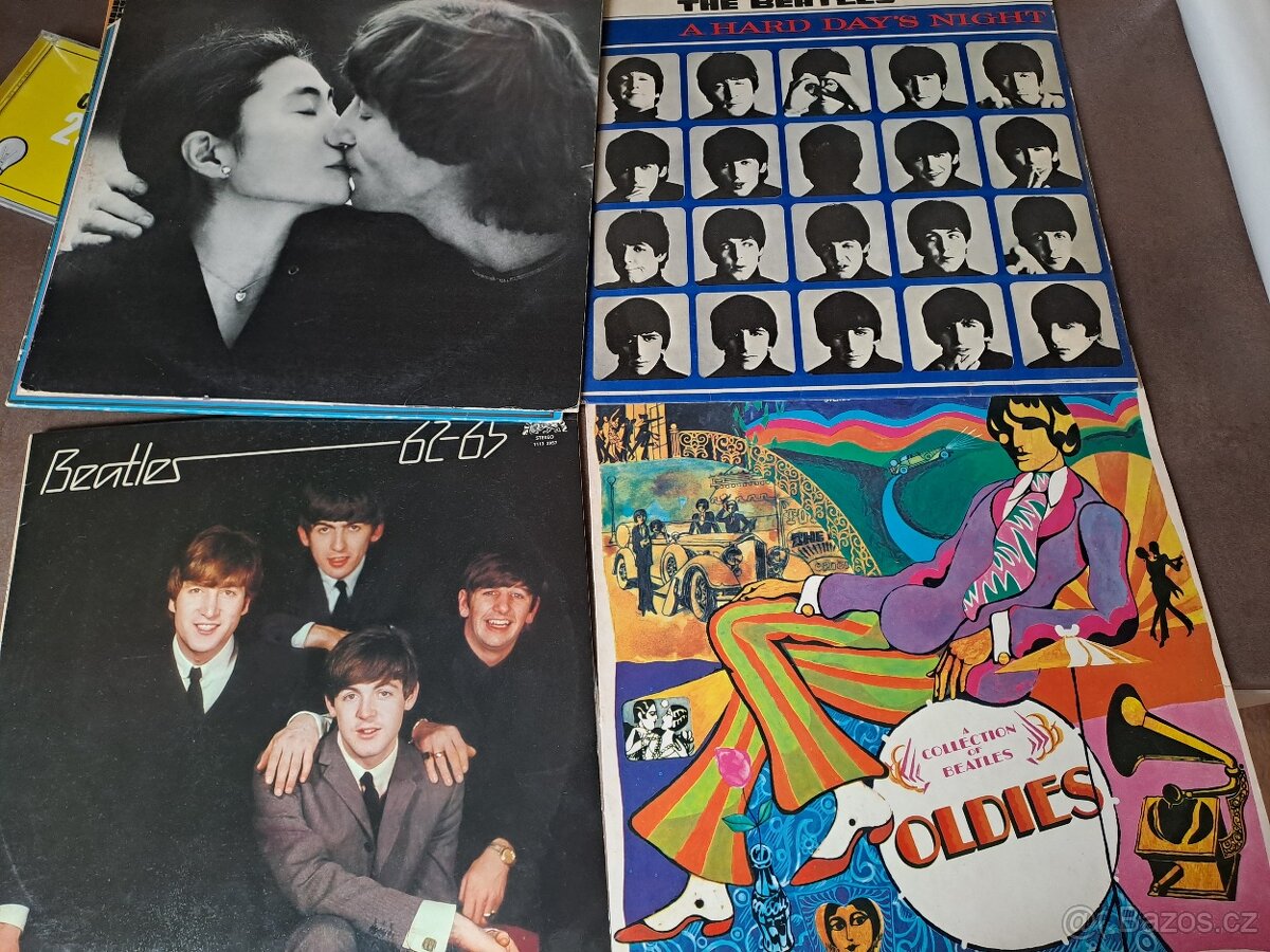 5x vinyl - Beatles, McCartney, Lennon