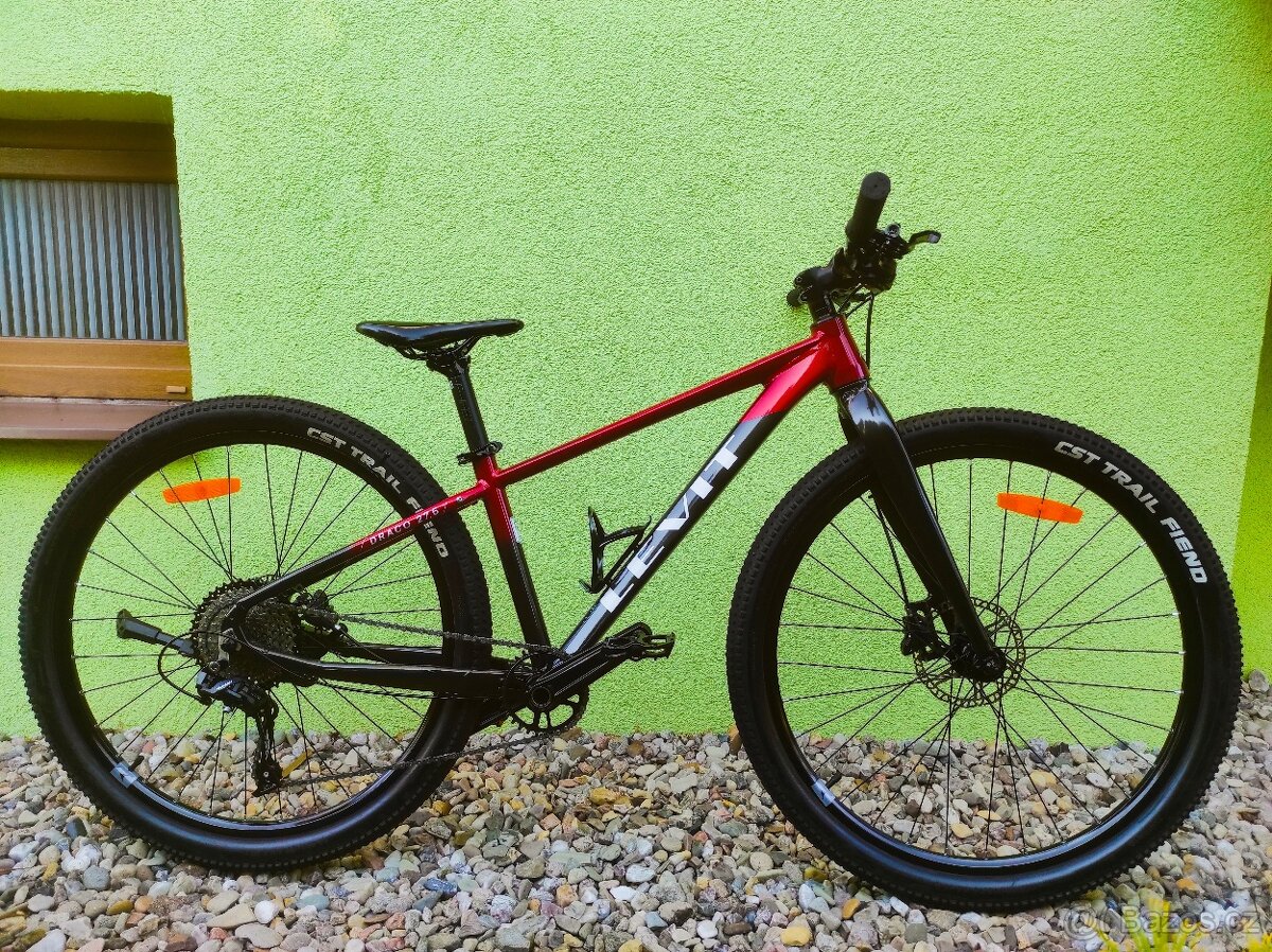 Značkové kolo Levit DRACO EVO 27,5"/13,5"(red black pearl)