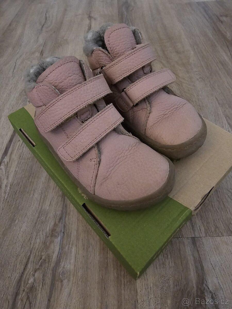 Dětské zimní barefoot boty Froddo Pink - vel. 25 - v záruce