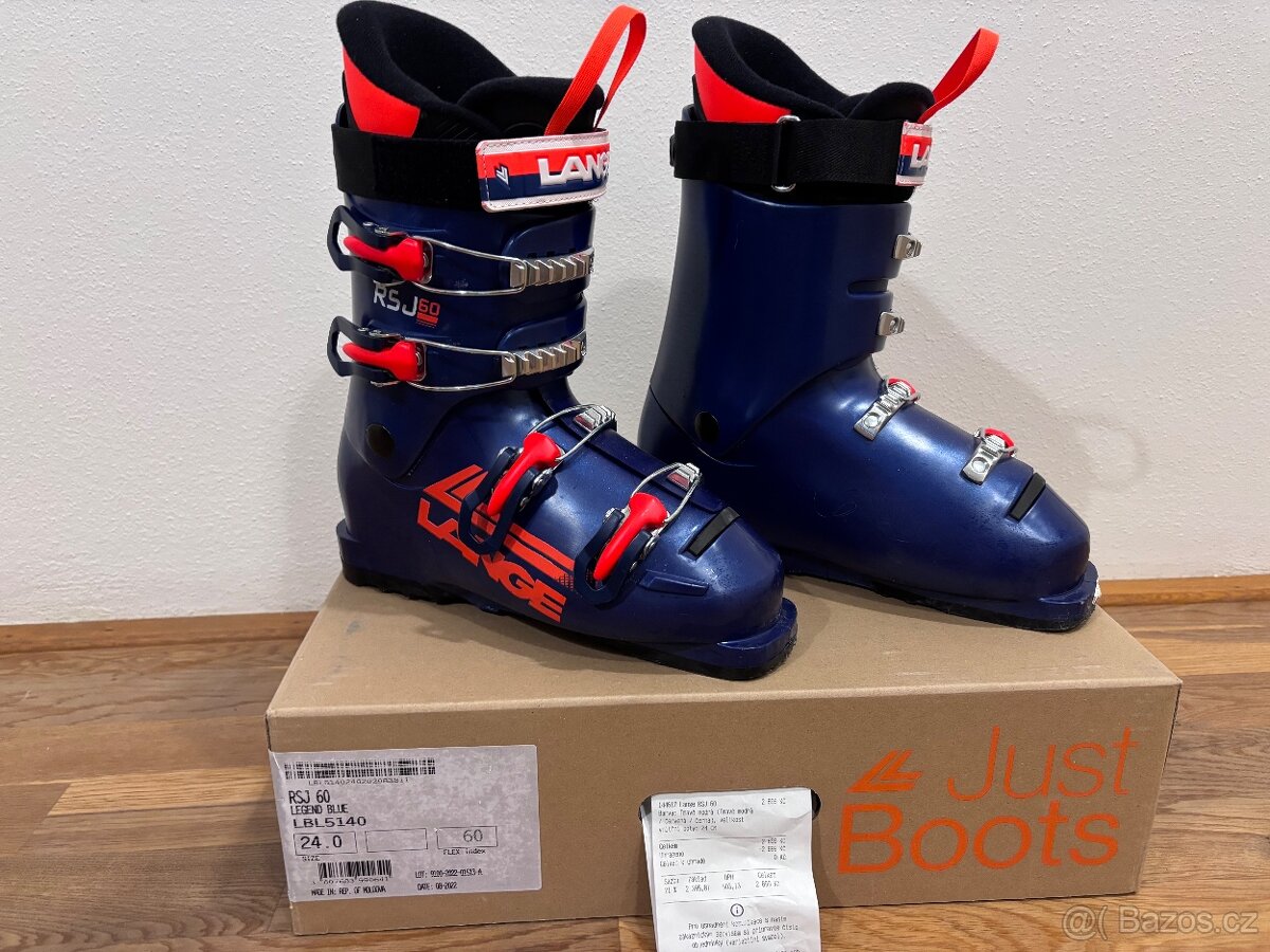 Junior lyžáky Lange RSJ 60, vel. 24.0