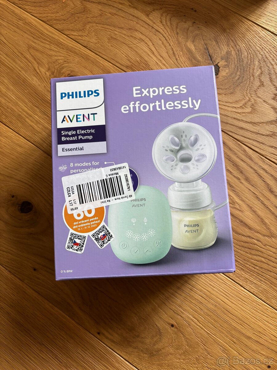 Elektronická odsávačka mléka