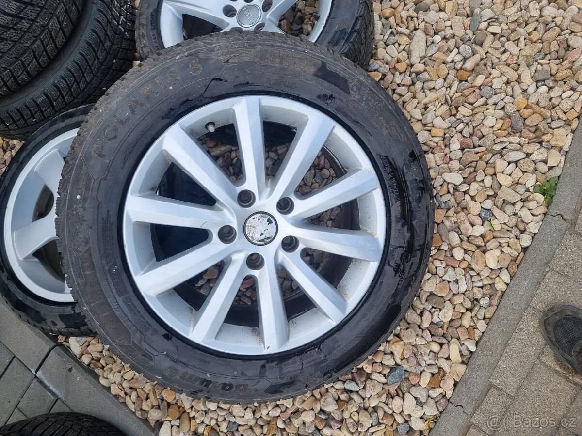 Zimní alu kola Touareg 18" , 265 /55 R18 VW , Audi Q7