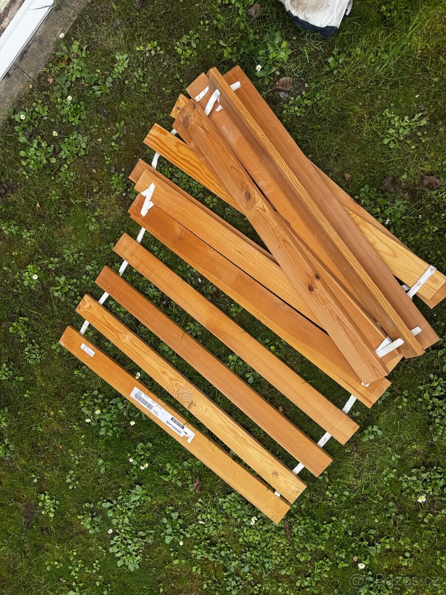 Dřevěný rošt 90x200