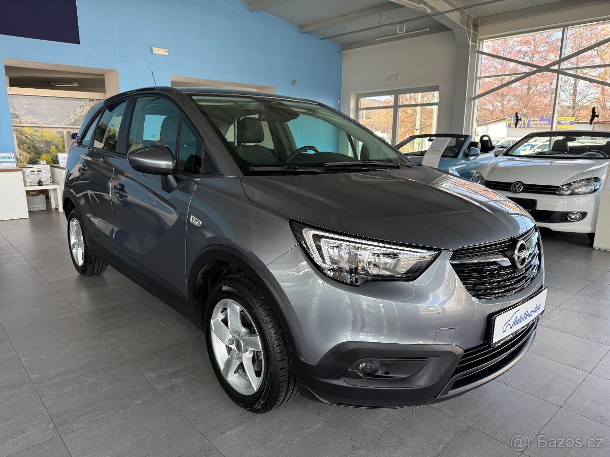 Opel Crossland X 1,2 81kW,SERVISKA,1.MAJ,ČR