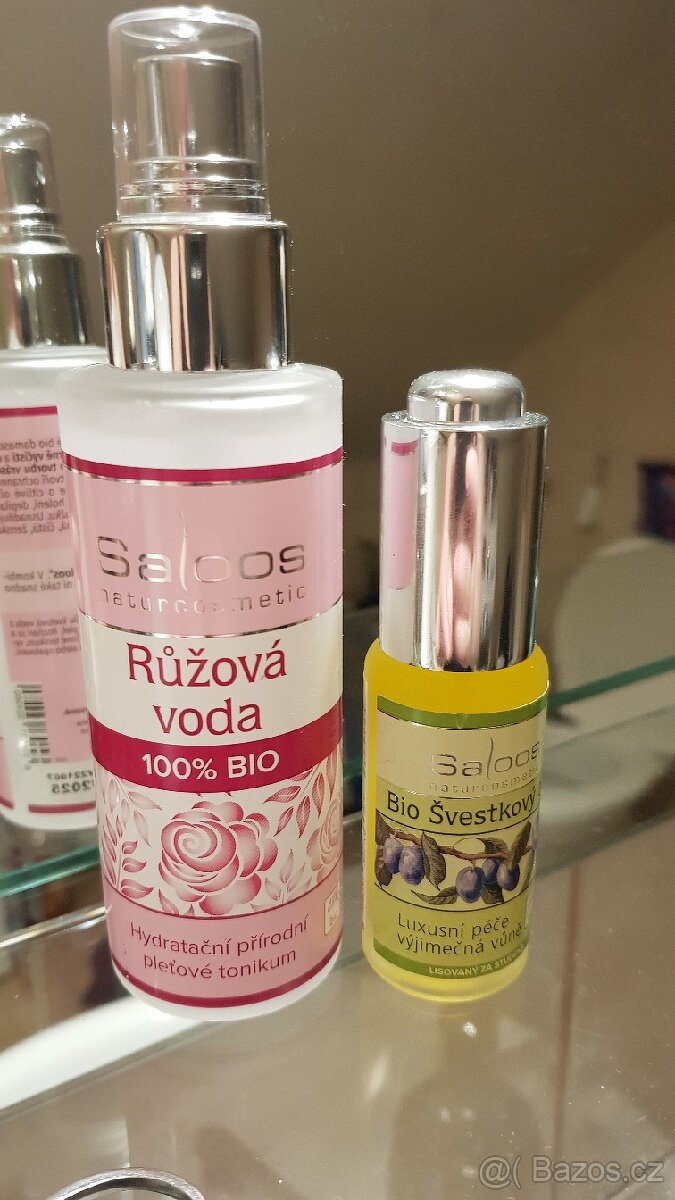 Saloos pleťová voda 100ml švestkový olej 20ml