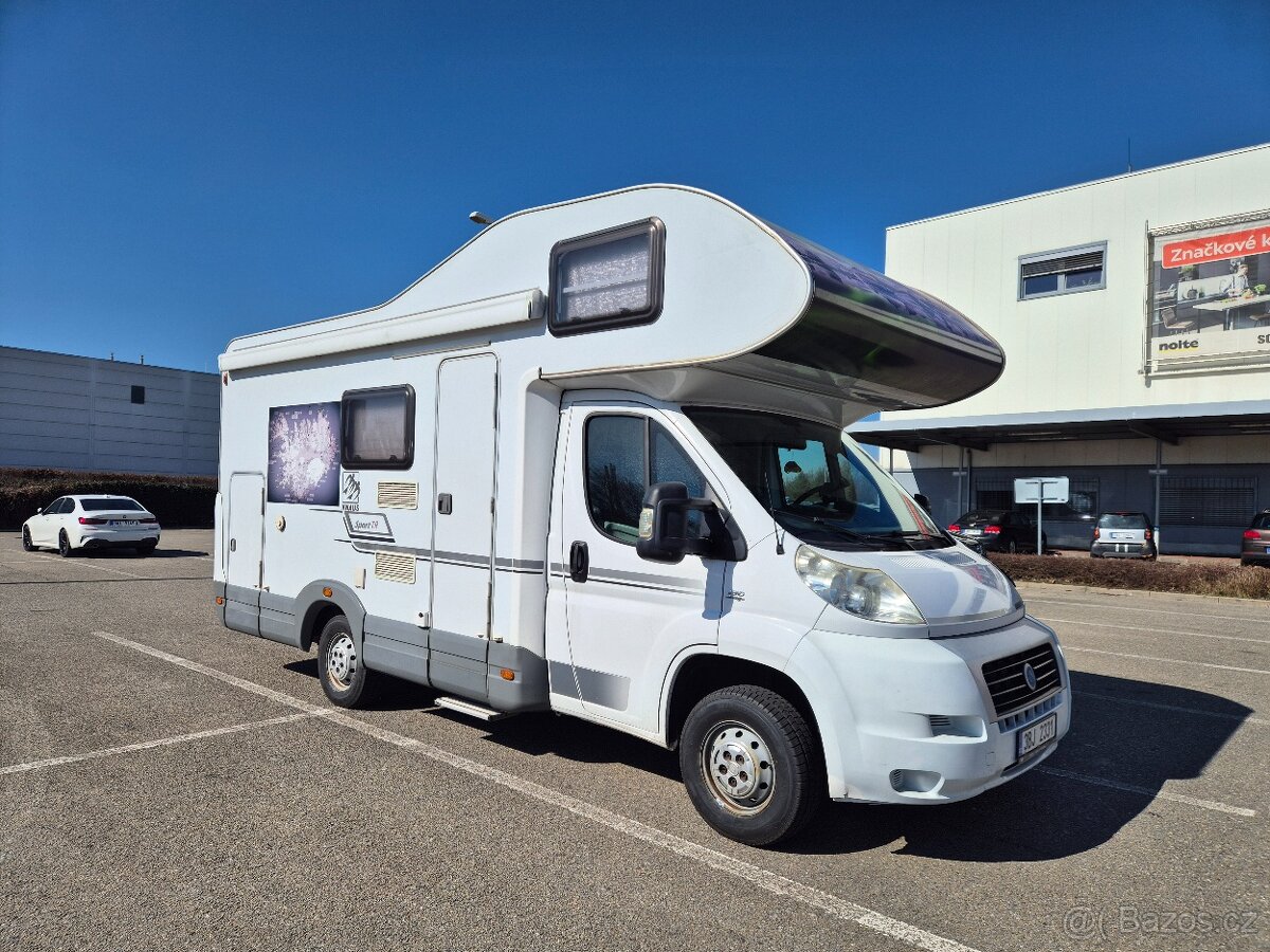 Obytný automobil FIAT KNAUS, 6 místný