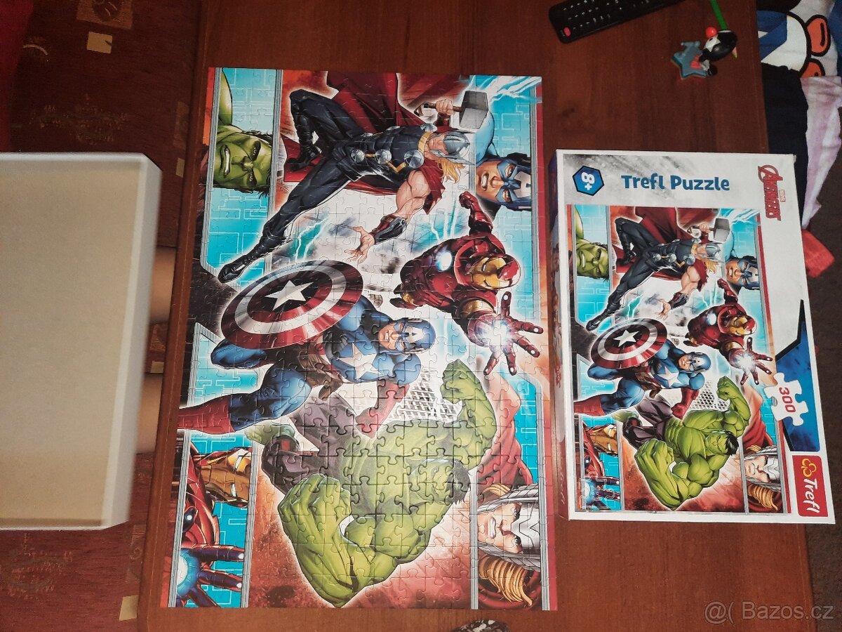 Puzzle Marvel 300ks, Praha 500ks