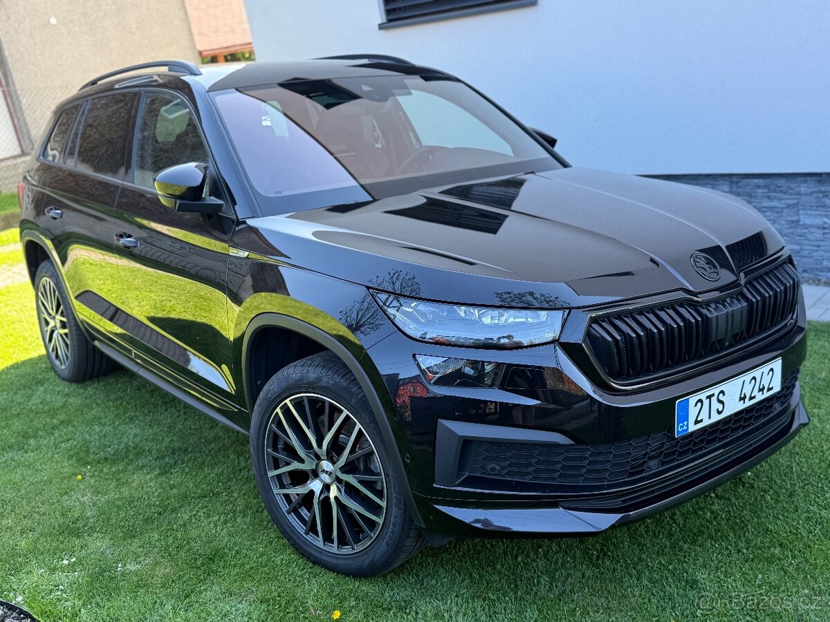 KODIAQ SPORTLINE 147KW V ZÁRUCE, MATRIX, WEBASTO, CZ