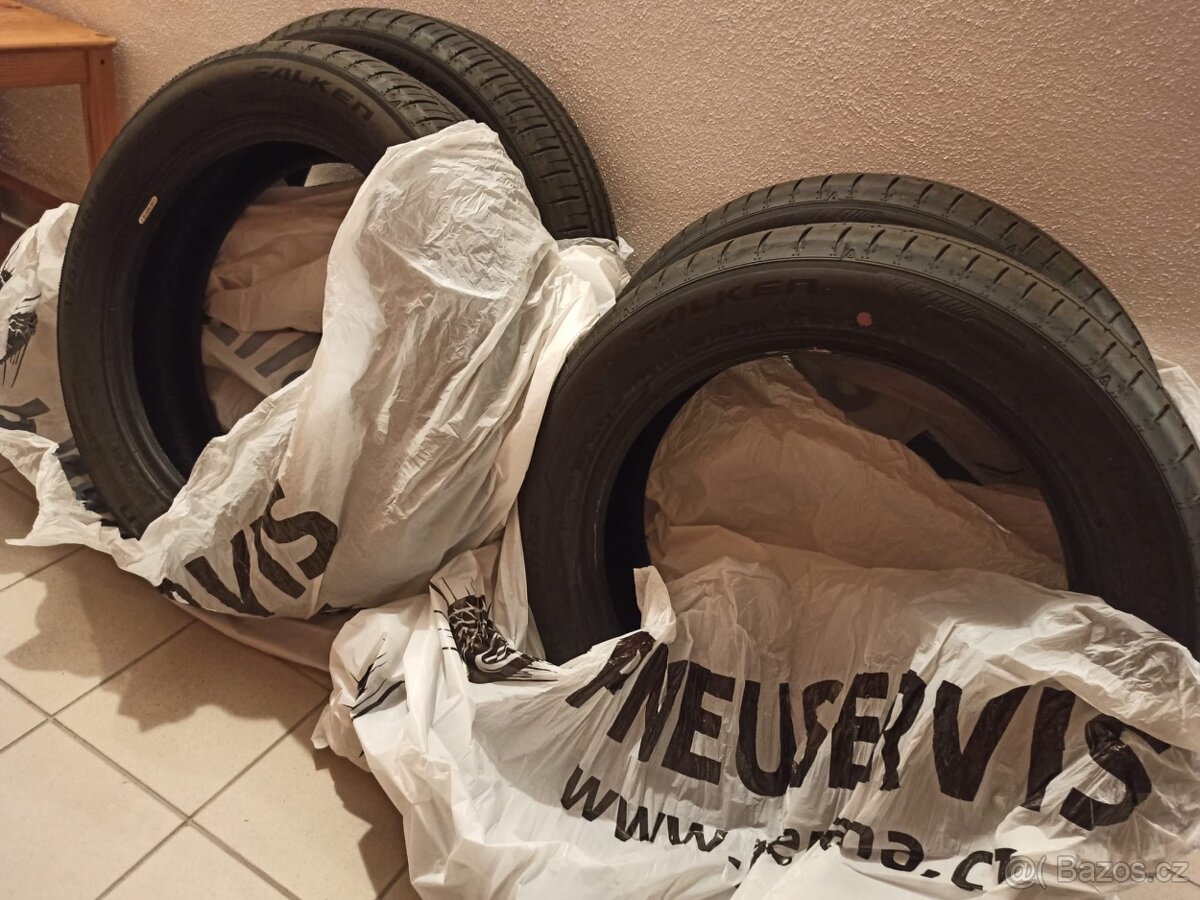 Prodám nové letní pneumatiky Falken 175/65 R 17 - 4 kusy