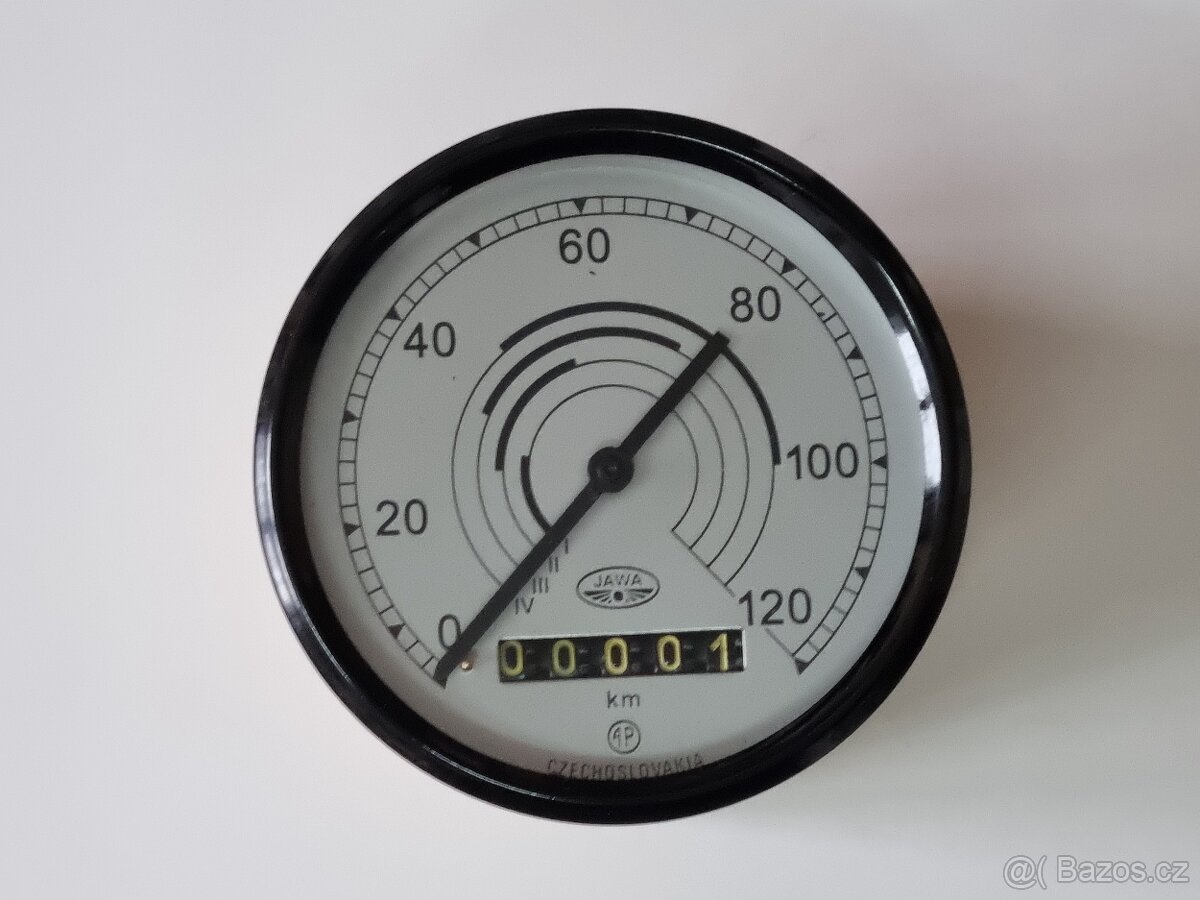 Jawa pérák 250 originál tachometr po GO.