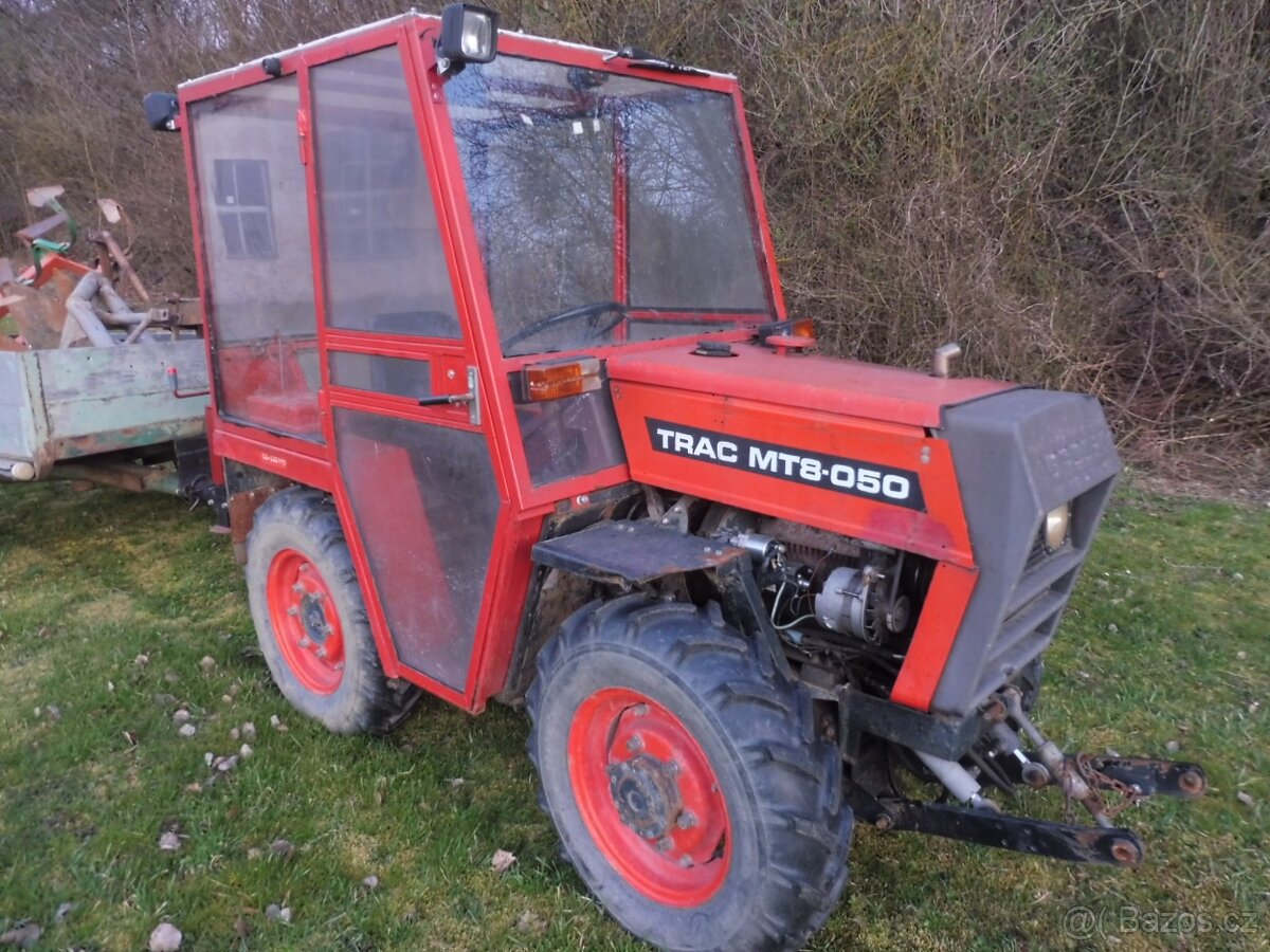 prodám malotraktor MT8-050 s nářadím a s otp