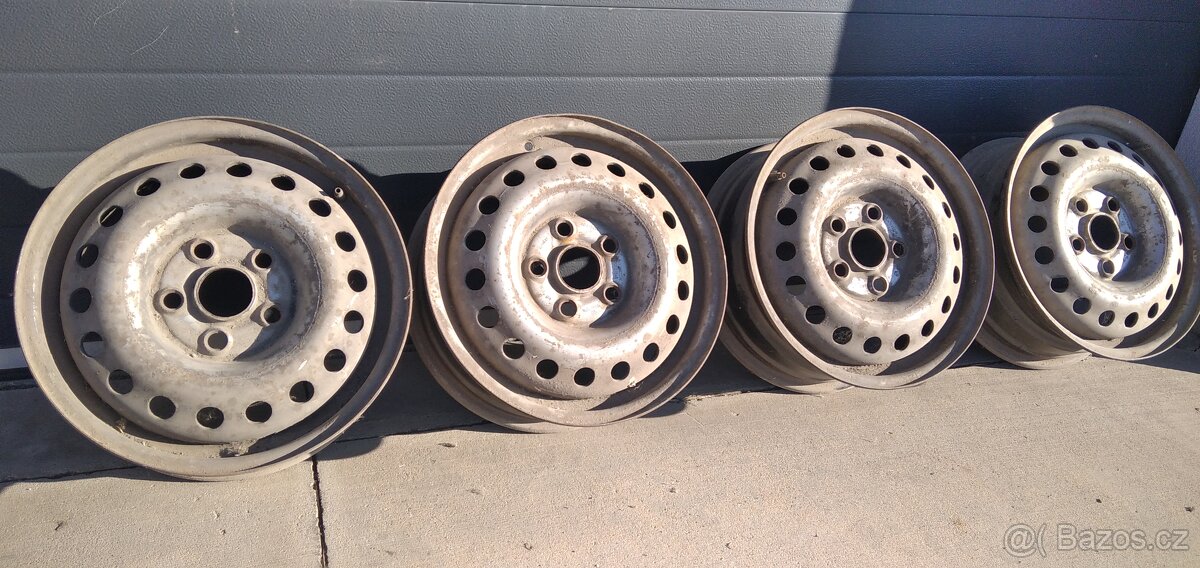 Plech disky 15" 5x112