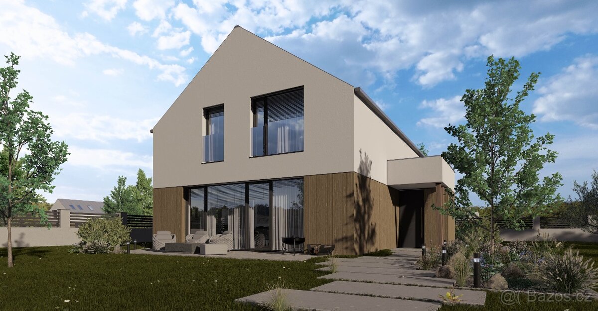 Rodinný dům s užitnou plochou 130 m2 a dispozicí 5+kk