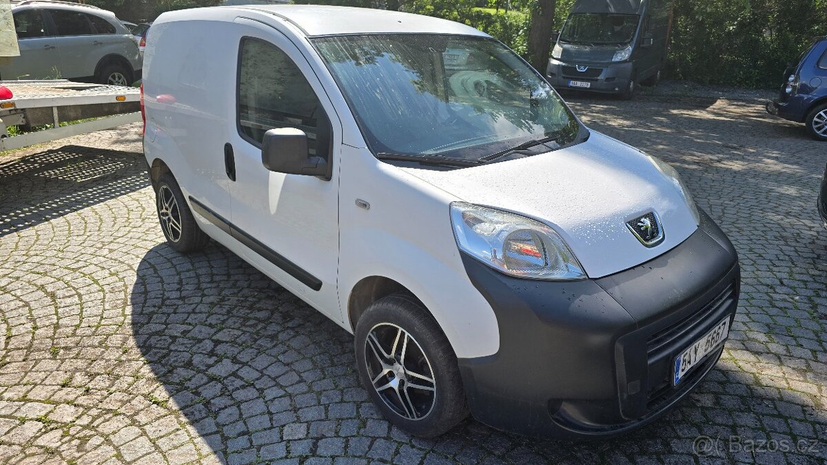 Prodej: Peugeot Bipper 2009, 2 mista, nákladní.