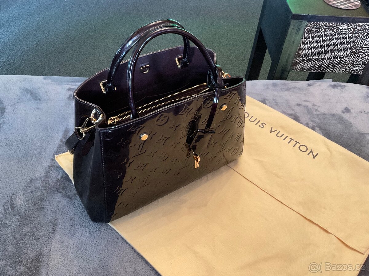 Louis Vuitton Montaigne MM MV Amarant-kabelka