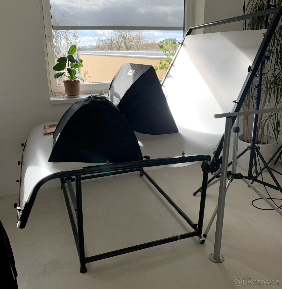 Fotostůl XXL s deskou 100 x 240cm