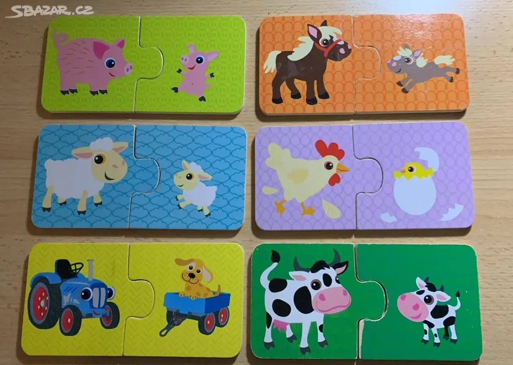 Tchibo - duo puzzle - máma a mláďátko