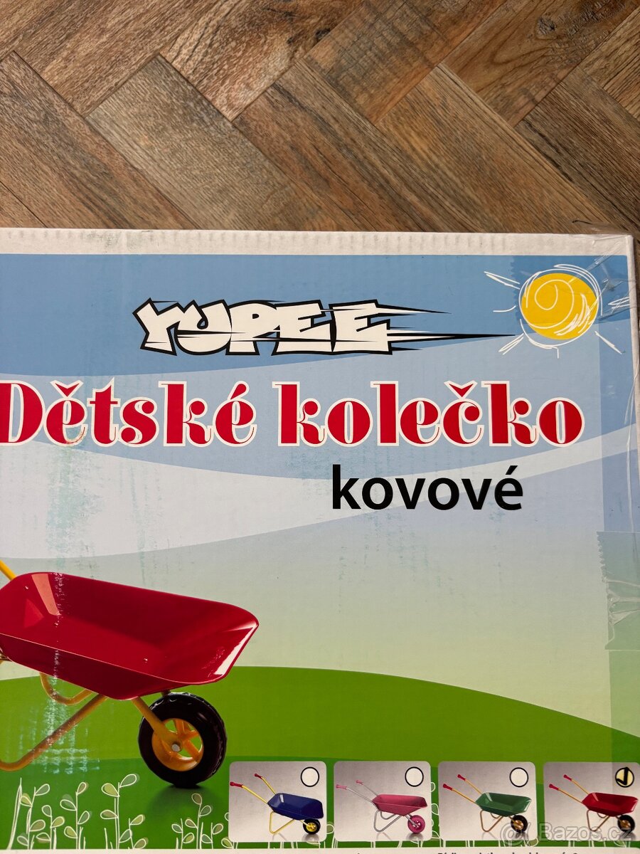Dětské kovové kolečko Yuppe