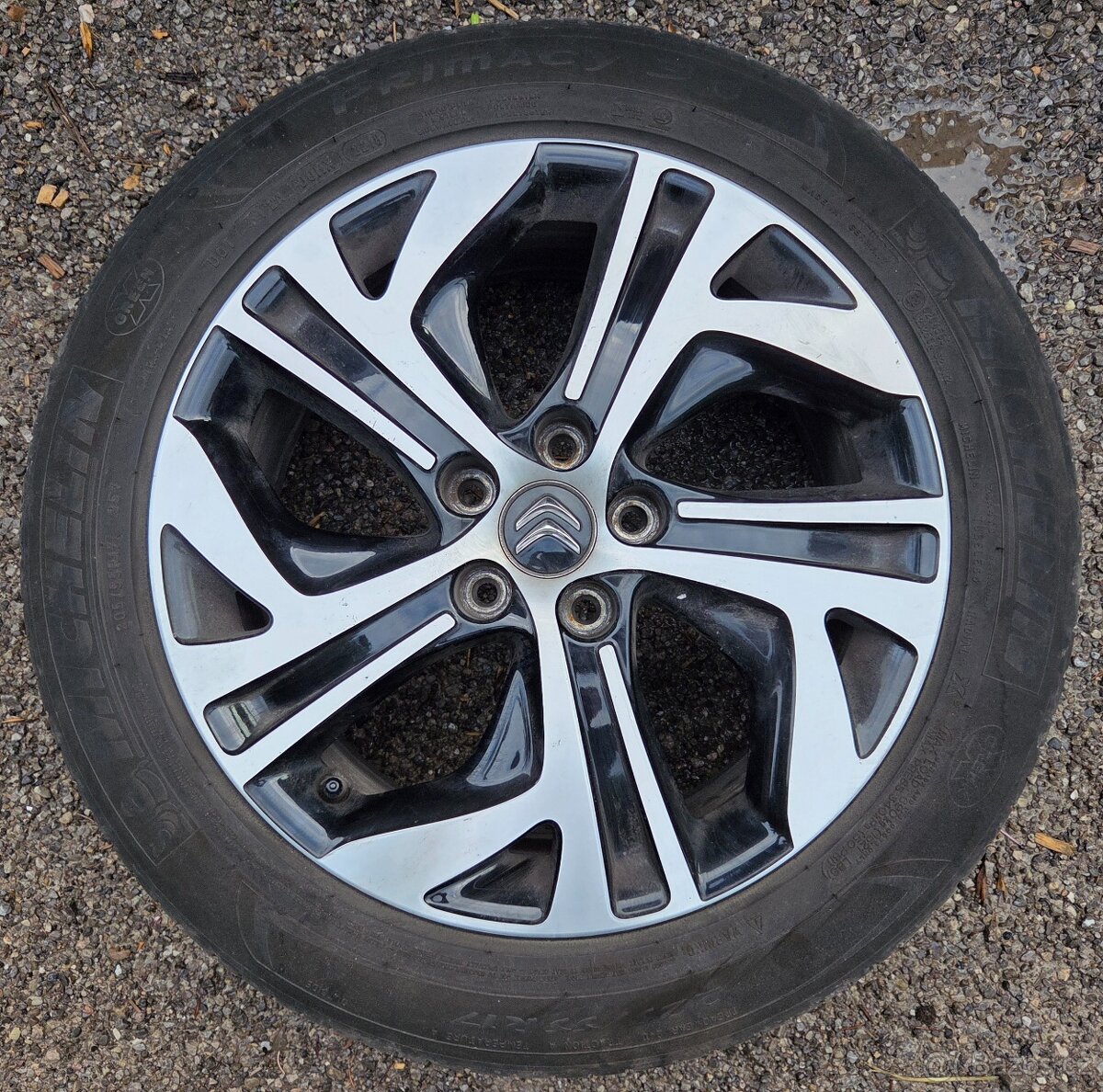 Alu kola Citroen C4 Spacetourer 17" 5x108 s letními pneu