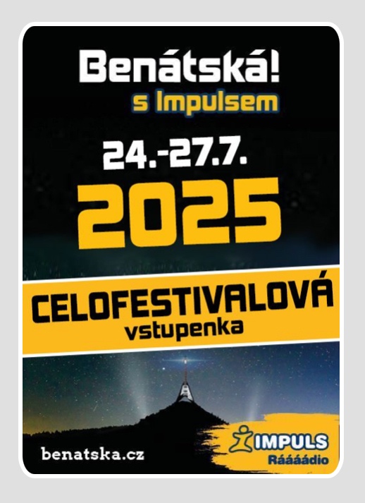 Celofestivalové vstupenky - Benátská s Impulsem