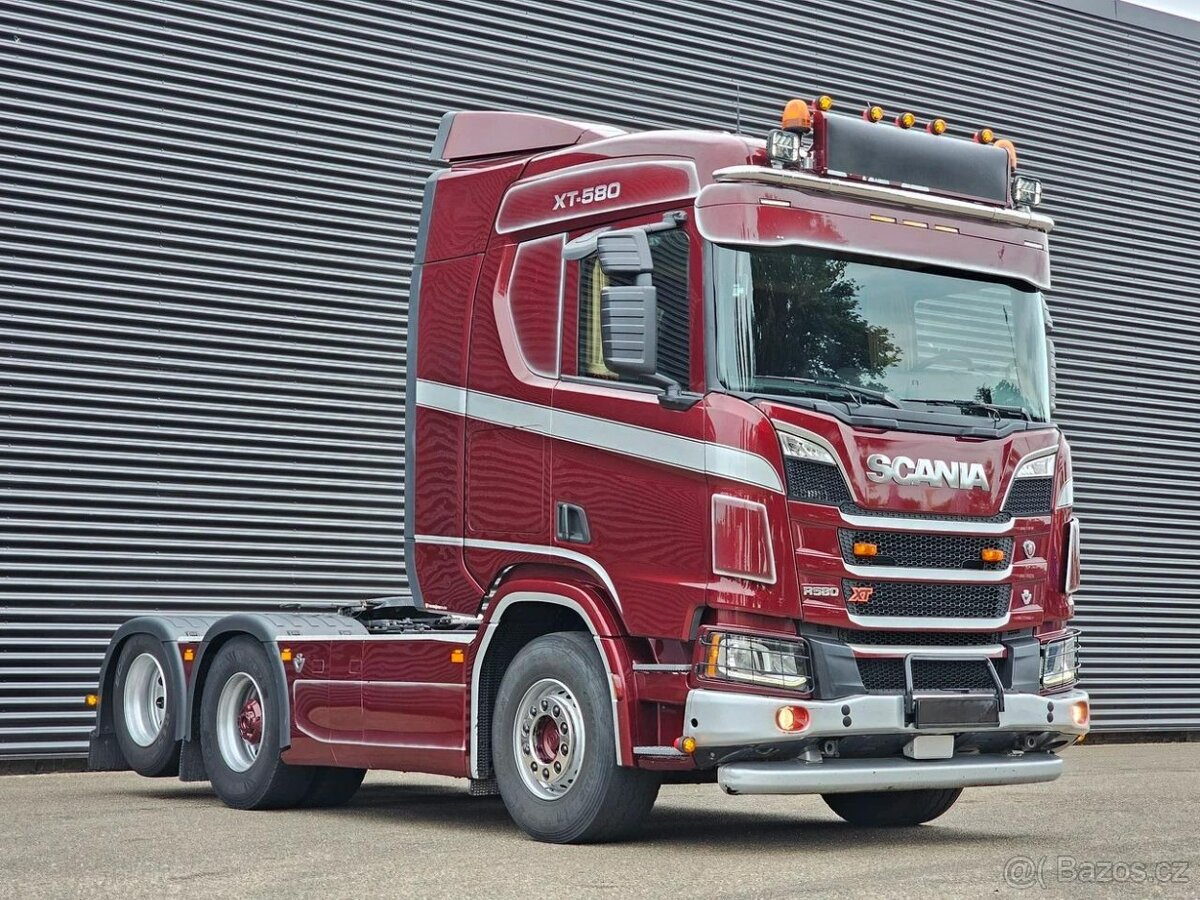 Scania R580 V8 6x2 XT / Hydraulika / 80t