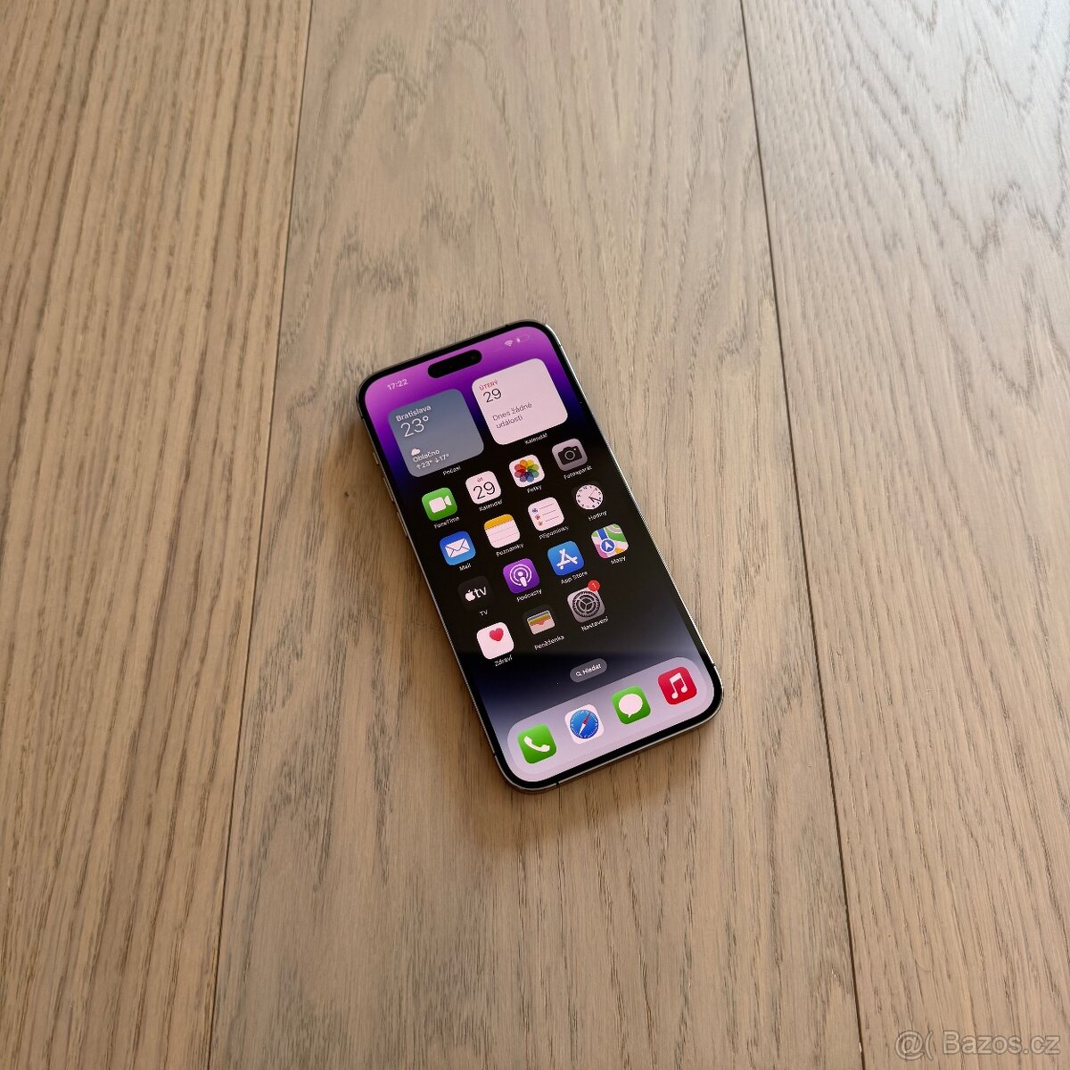 ZÁNOVNÍ APPLE IPHONE 14 PRO MAX 128GB-FIALOVÝ,BATERIE 100%
