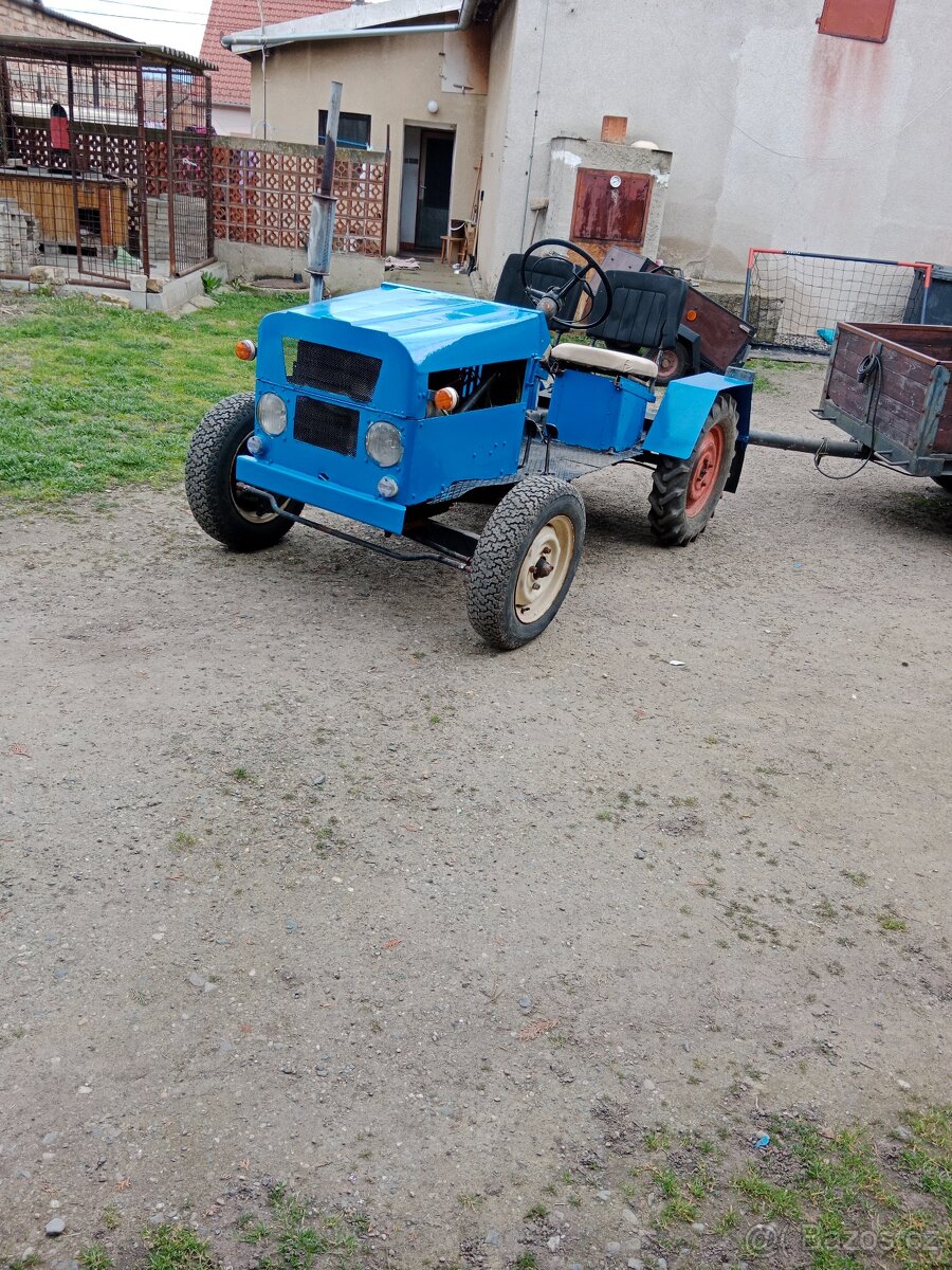 Malotraktor domácí výroby