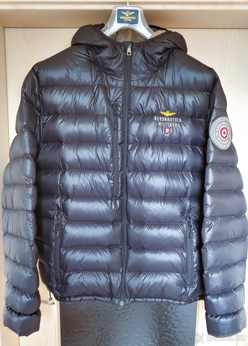Aeronautica Militare pánská péřová bunda 3XL