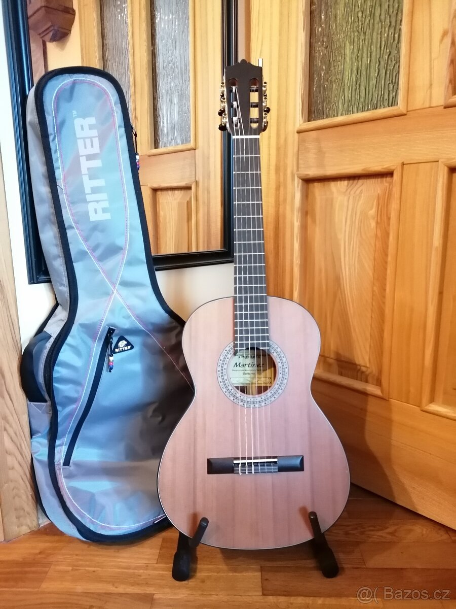 Klasická kytara Martinez MC-35C 3/4 580+obal Ritter