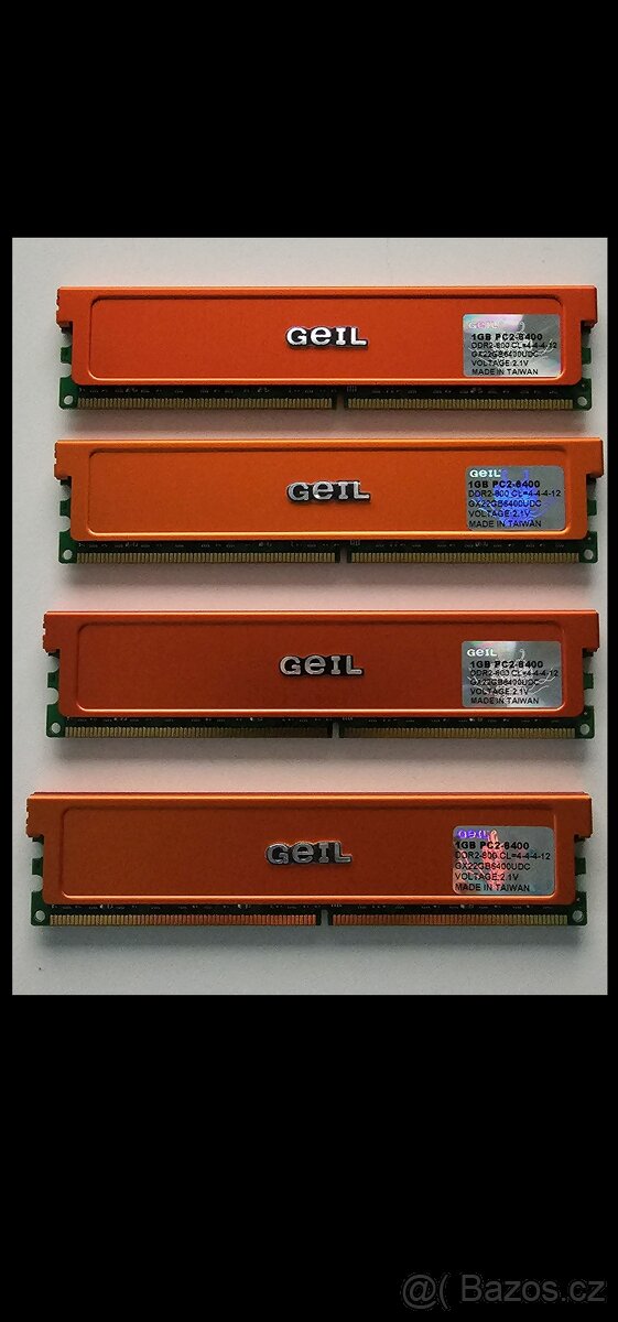 Geil 4GB (4x1GB) DDR2 800MHz CL4