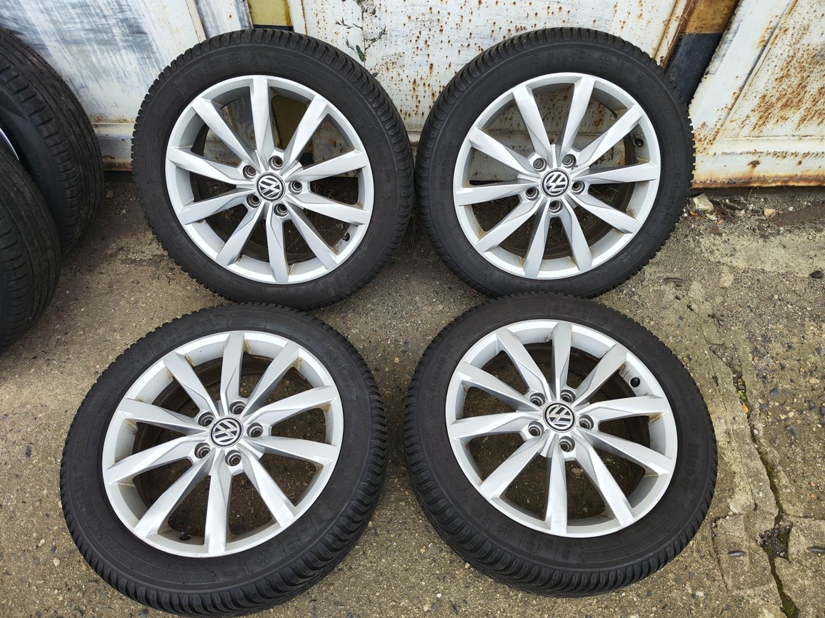 17"zimní alu sada Dijon 5x112 origo Golf 7 GTD Octavia 3 RS