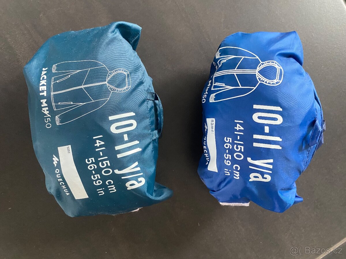 Nepromokavá bunda DECathlon 10-11 let